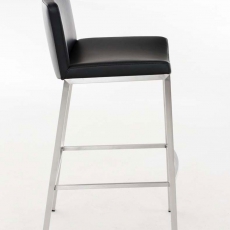 Barová stolička s nerezovou podnožou Bern - 5
