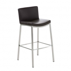 Barová stolička s nerezovou podnožou Bern - 3