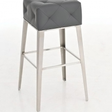 Barová stolička s nerezovou podnožou Bianca - 6