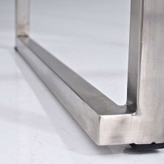 Barová stolička s nerezovou podnožou Blank (Súprava 2 ks) - 3