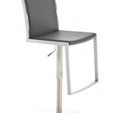 Barová stolička s nerezovou podnožou Conrad - 2