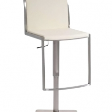 Barová stolička s nerezovou podnožou Conrad - 6
