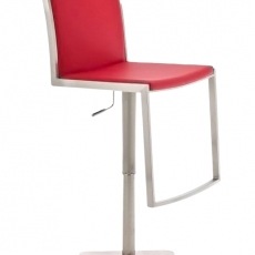 Barová stolička s nerezovou podnožou Conrad - 3