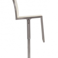 Barová stolička s nerezovou podnožou Conrad - 7