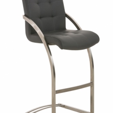 Barová stolička s nerezovou podnožou Dalton - 5