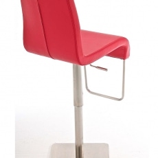 Barová stolička s nerezovou podnožou Jimmy - 3