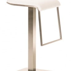 Barová stolička s nerezovou podnožou Mangle - 2