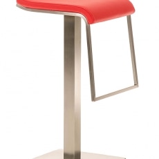 Barová stolička s nerezovou podnožou Mangle - 4