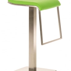 Barová stolička s nerezovou podnožou Mangle - 5