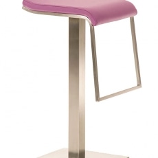 Barová stolička s nerezovou podnožou Mangle - 6