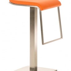 Barová stolička s nerezovou podnožou Mangle - 7