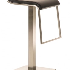 Barová stolička s nerezovou podnožou Mangle - 9
