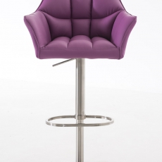 Barová stolička s nerezovou podnožou Sofi - 12