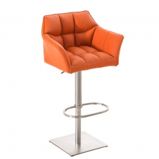 Barová stolička s nerezovou podnožou Sofi - 4