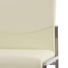 Barová stolička s nerezovou podnožou Timber - 13