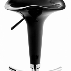 Barová stolička Saddie (SET 2 ks), čierna - 3