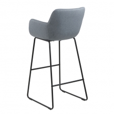 Barová stolička Sarah (Súprava 2 ks), dusty blue - 4