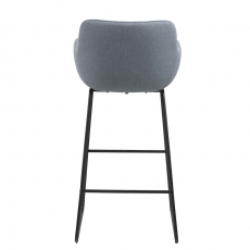 Barová stolička Sarah (Súprava 2 ks), dusty blue - 5
