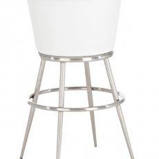 Barová stolička Slate biela - 1