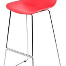 Barová stolička Slide, červená - 1