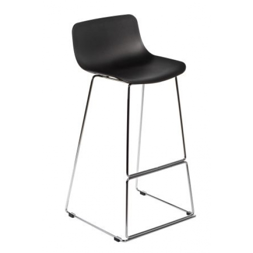Barová stolička Slide, čierna - 1