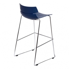 Barová stolička Stolen, modrá - 2