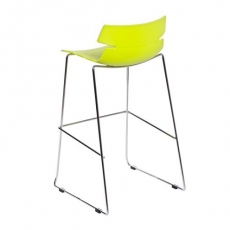 Barová stolička Stolen, zelená - 2