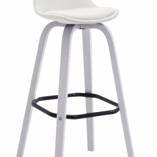 Barová stolička Tari, biela - 1