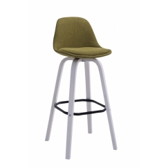 Barová stolička Taris, khaki / biela