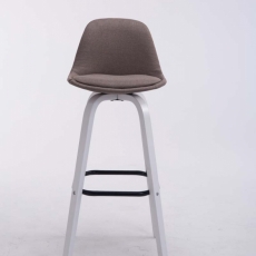 Barová stolička Taris, piesková / biela - 2