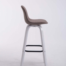 Barová stolička Taris, piesková / biela - 4