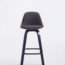 Barová stolička Taris, tmavo šedá / čierna - 2
