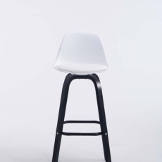 Barová stolička Tylen, biela - 2
