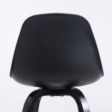 Barová stolička Tylen, čierna - 5