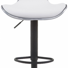 Barová stolička Vega II., syntetická koža, biela - 2