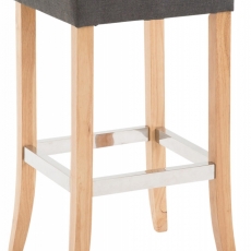 Barová stolička Vent II., tmavo šedá - 1