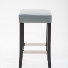 Barová stolička Vent, šedá / čierna - 2