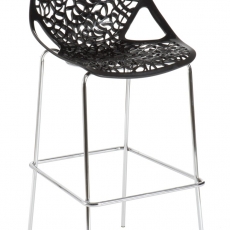 Barová stolička Vinstok, čierna - 1