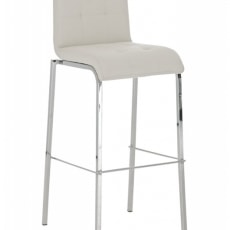 Barová stolička Viola s chrómovanou podnožou (Súprava 2 ks) - 2