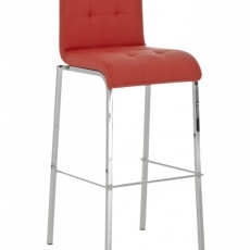 Barová stolička Viola s chrómovanou podnožou (Súprava 2 ks) - 3