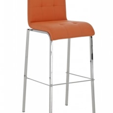 Barová stolička Viola s chrómovanou podnožou (Súprava 2 ks) - 4