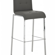 Barová stolička Viola s chrómovanou podnožou (Súprava 2 ks) - 9