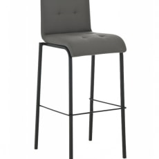 Barová stolička Viola s čiernou podnožou (Súprava 2 ks) - 2