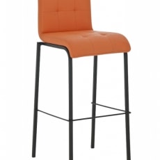 Barová stolička Viola s čiernou podnožou (Súprava 2 ks) - 3