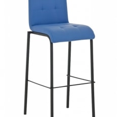 Barová stolička Viola s čiernou podnožou (Súprava 2 ks) - 4