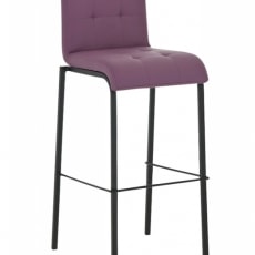 Barová stolička Viola s čiernou podnožou (Súprava 2 ks) - 7