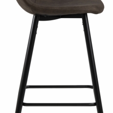 Barová stolička Wanda (súprava 2 ks), hnedá - 3