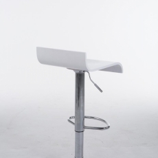 Barová stolička Wood, biela - 4