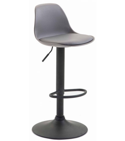 Barová židle Adel, šedá / černá