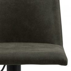 Barová židle Ariel, tmavě zelená - 5